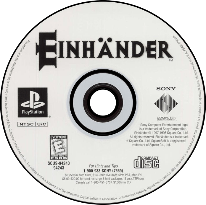 Einhander media 5 for Playstation